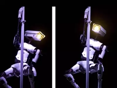 Pole-dancing robots