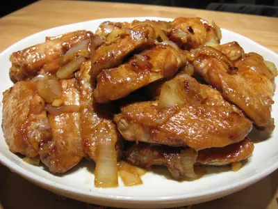 Honeyed Chicken Wings