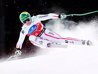 Austria's Kroell takes downhill World Cup