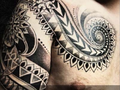 'Dotted' designs, a new trend in tattoos - Times of India