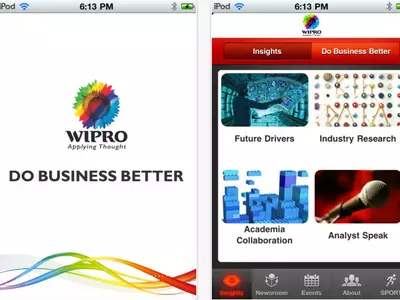 Wipro launches iPhone app
