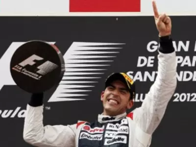 Maldonado wins Spanish Grand Prix