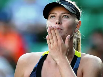 Sharapova eager to shed cow on ice tag