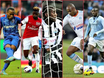 Five players shortlisted for the African Player of the Year award.