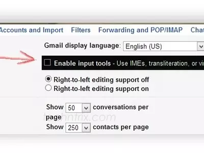 How to Type a Mail in Different Language on Gmail