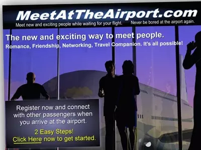 Flying Alone? Now, a Website for 'Airport Dating'