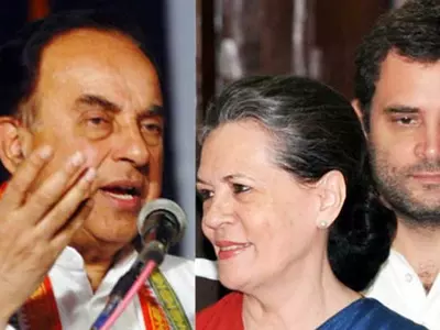 Sonia, Rahul, Subramanian Swamy