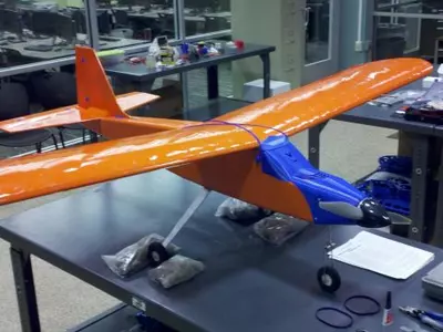 3-D Printed Airplane Takes Test Flight!