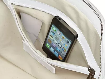 Now, purse that charges cell phone
