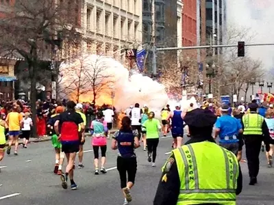 Boston Marathon Bomb Blasts