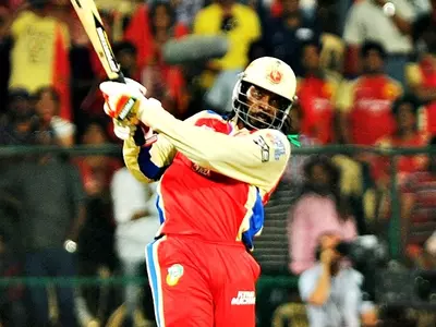 Gayle's Fastest Ton Helps RCB Crush Pune