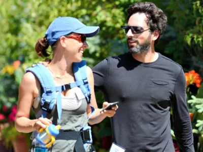 Sergey Brin and Anne Wojcicki