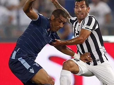 Carlos Tevez On Target For Juventus