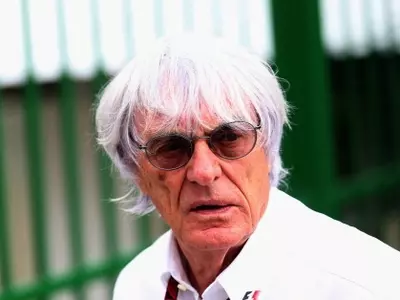 Bernie Ecclestone has waded into the debate suggesting the controversial measure should be extended to the final three races to keep the championship race alive longer. (Getty Images)