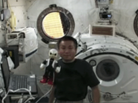 Japan Robot Chats With Astronaut on Space Station