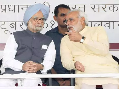 Prime Minister Manmohan Singh, Narendra Modi