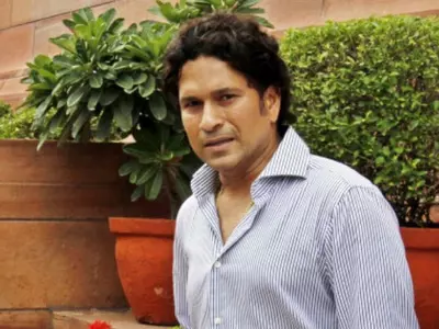 Sachin Tendulkar attended the first Winter Session of the Parliament on Friday. (Photo: Getty Images)