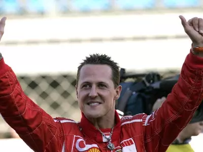 Michael Schumacher spent his second night in hospital fighting for life. (AFP)