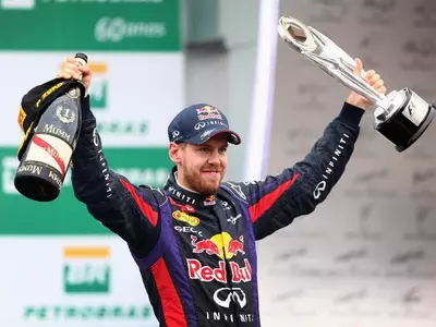Sebastian Vettel won nine races on the trot in 2013. (Getty Images)