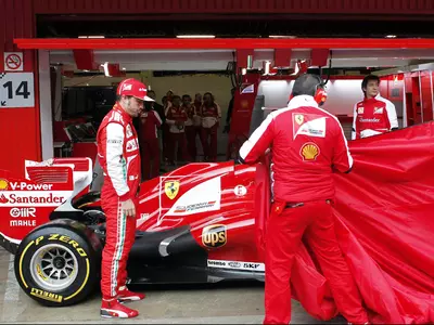 Alonso Happy With New Ferrari on Track Return
