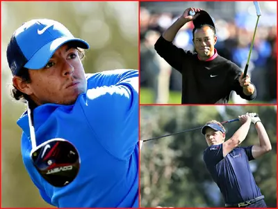 Top 10 Male Golfers