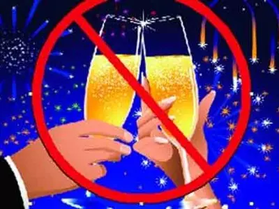 No Bubbly This Weekend Because of Republic Day