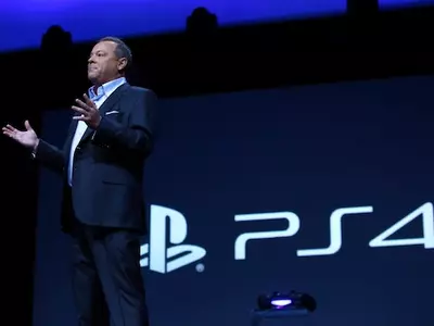 Jack Tretton, President and CEO, Sony Computer Entertainment America speaks at the Sony Playstation E3 2013 press conference on June 10, 2013 in Los Angeles, California. Thousands are expected to attend the annual three-day convention to see the latest ga
