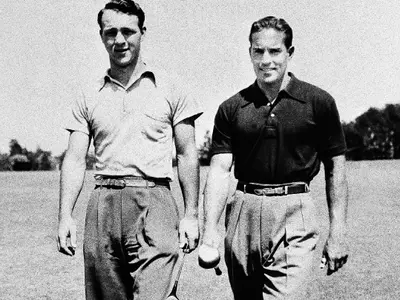 Arnold Palmer and Frank Stranahan