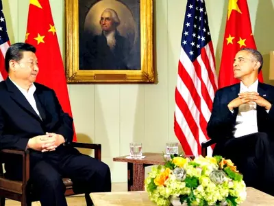 Chinese President Xi Jinping and President Barack Obama