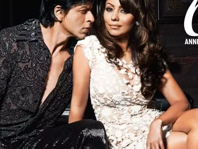 SRK with wife Gauri