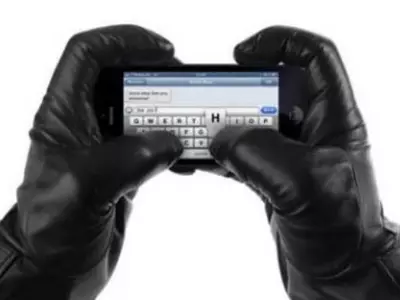 Glove to air-write your texts and emails