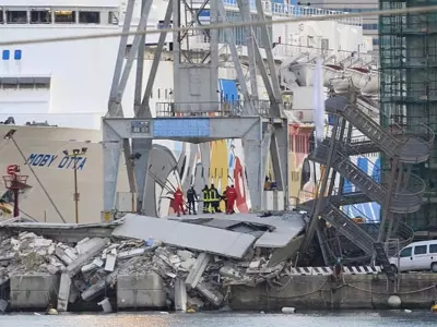 Italy Port Crash
