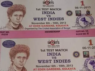 Sachin Tendulkar's 199th Test Ticket