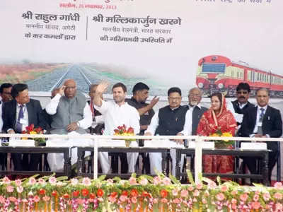 Rahul Gandhi Gifts Amethi Two New Trains