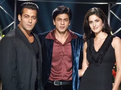 Salman Khan, Shah Rukh Khan and Katrina Kaif