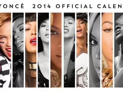 Beyonce Knowles 2014 Calendar