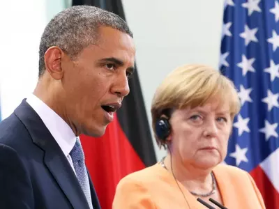 President Barack Obama, Angela Merkel