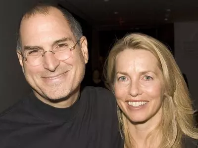 Steve Jobs and Laurene Jobs