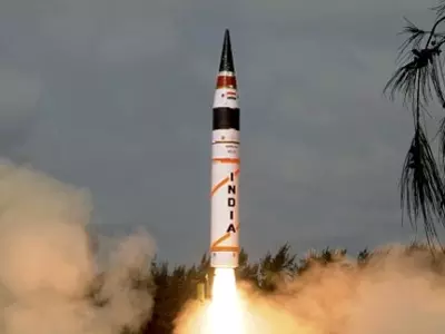 Agni-V Missile Successfully Test Launched