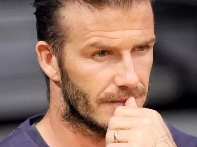 Former England star David Beckham