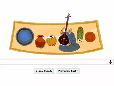 Google Doodle M S Subbulakshmi