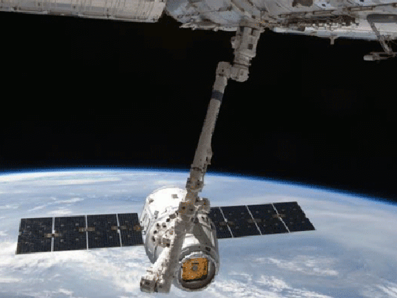 Dragon Supply Capsule Reaches ISS