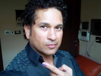 Retired legend and the birthday boy Sachin Tendulkar voted on Thursday at Supari Tank Municipal school, Bandra. After casting his vote, tendulkar tweeted: “I have voted, have you? A wonderful start to my birthday, as a responsible citizen of our great n