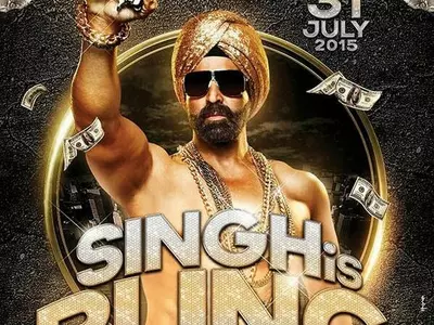 Akshay Kumar in Singh Is Bling