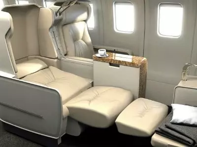 Lie-Flat Beds Aboard Abercrombie & Kent Private Jets