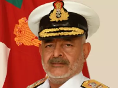 Indian Navy chief admiral DK Joshi