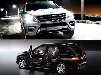 Armoured Mercedes-Benz M-Guard SUV