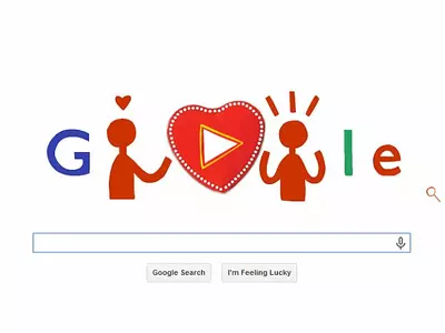 Google Doodle VDay 2014