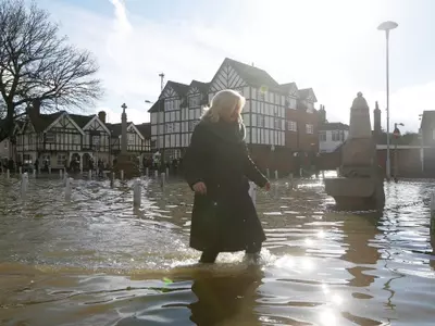 Britain's River Thames on Flood Alert
