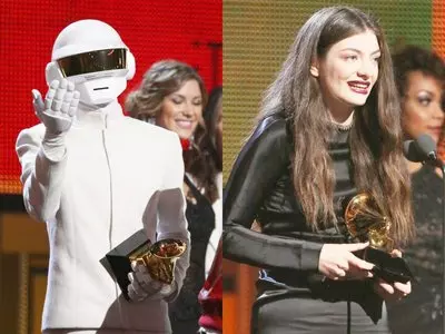 Grammy Winners Daft Punk and Lorde